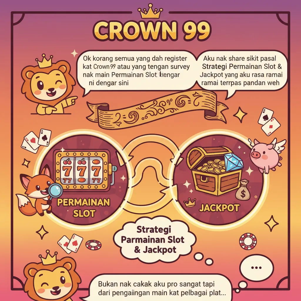 Crown 99: Strategi Permainan Slot & Jackpot
