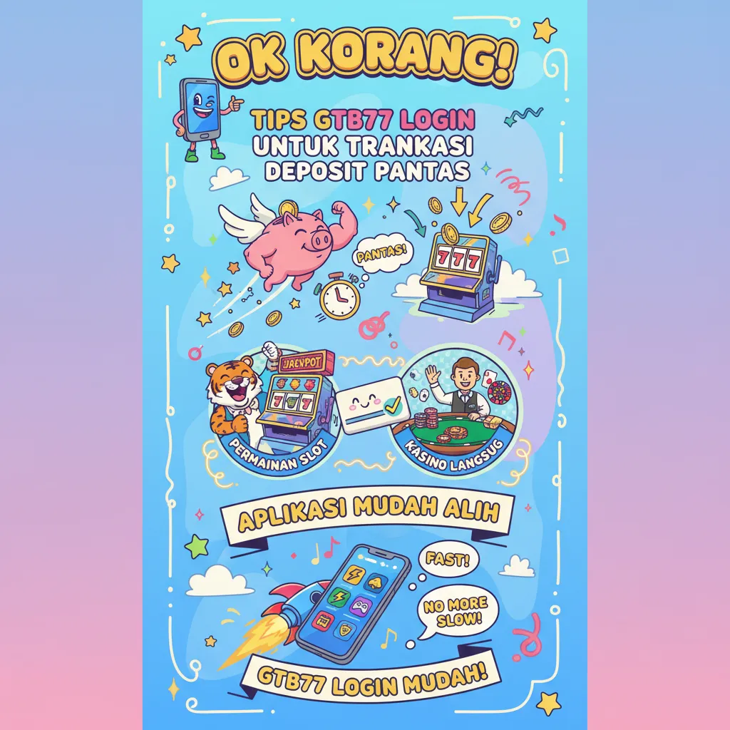 Tips Gtb77 Login untuk Transaksi Deposit Pantas