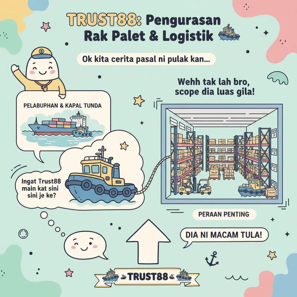 Trust88: Pengurusan Rak Palet & Logistik