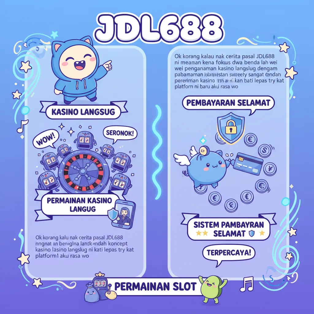 JDL688: Pengalaman Kasino Langsung & Pembayaran Selamat