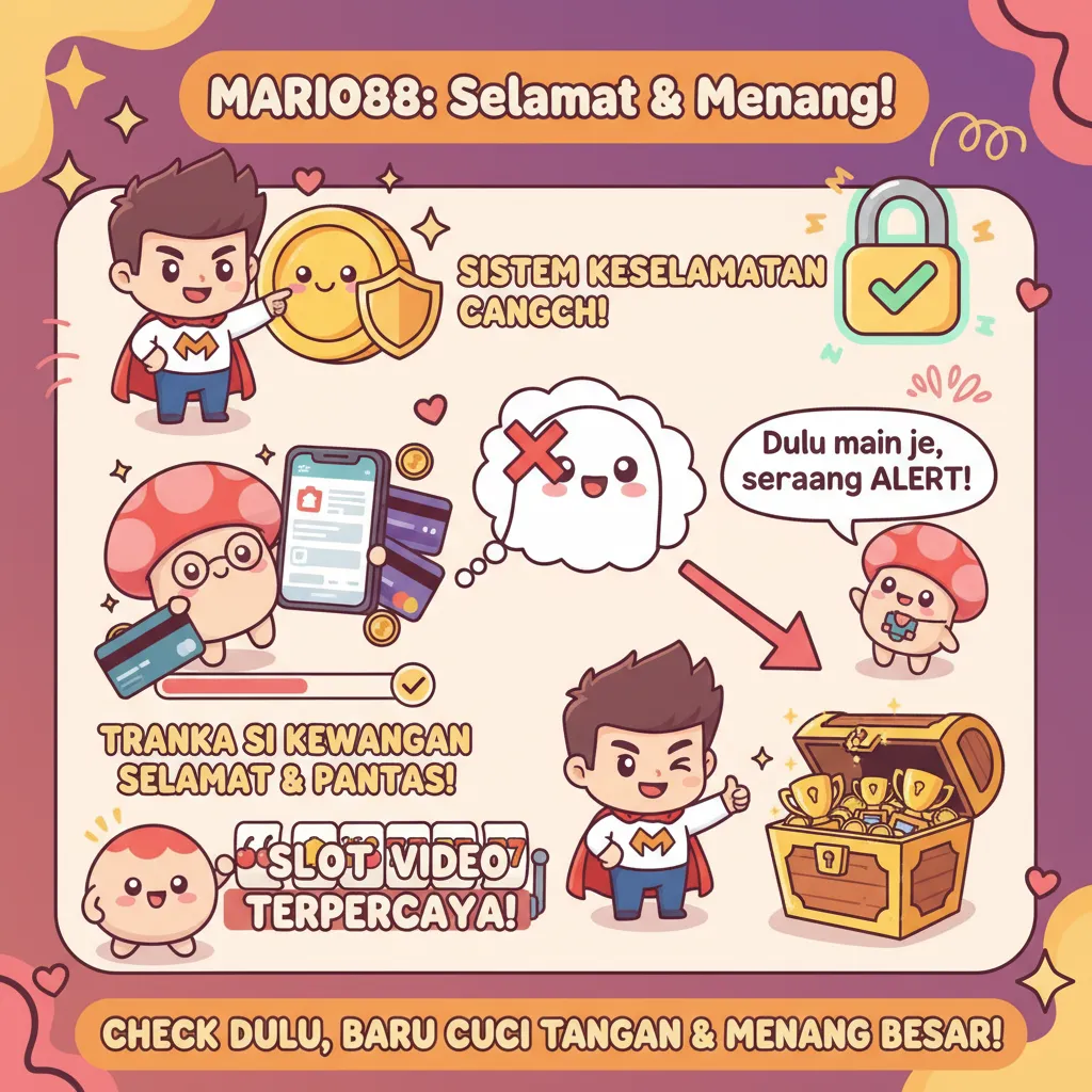 Sistem Keselamatan Mario88 & Transaksi Kewangan Selamat
